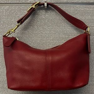 **SOLD** Vintage COACH Demi Hobo - Red